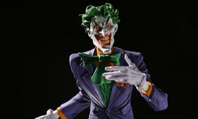 DC Direct 犯罪王子小丑系列【小丑 by Jim Lee】1/10 比例全身雕像