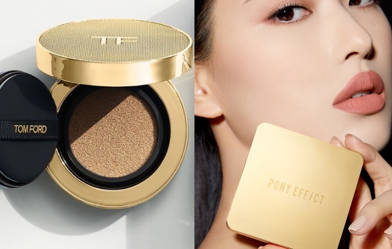 绝美霸气金色气垫 PONY大神、TOM FORD等4品牌你选哪一个?