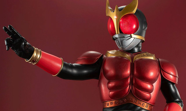 Megahouse Ultimate Article 系列《假面骑士空我》全能形态 发光雕像