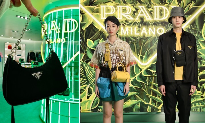 睡到一半被猴子攻击？李玉玺、吴卓源带你逛PRADA丛林主题快闪店