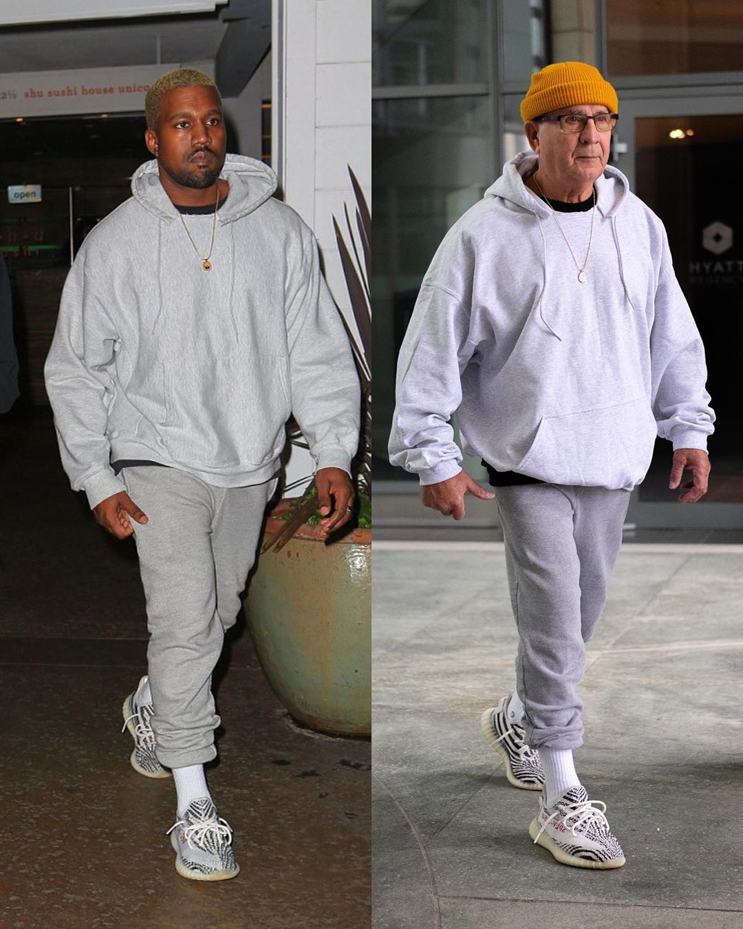 摄影师孙子帮爷爷拍出高龄潮流！THRASHER、Off-White穿在阿公身上很可以