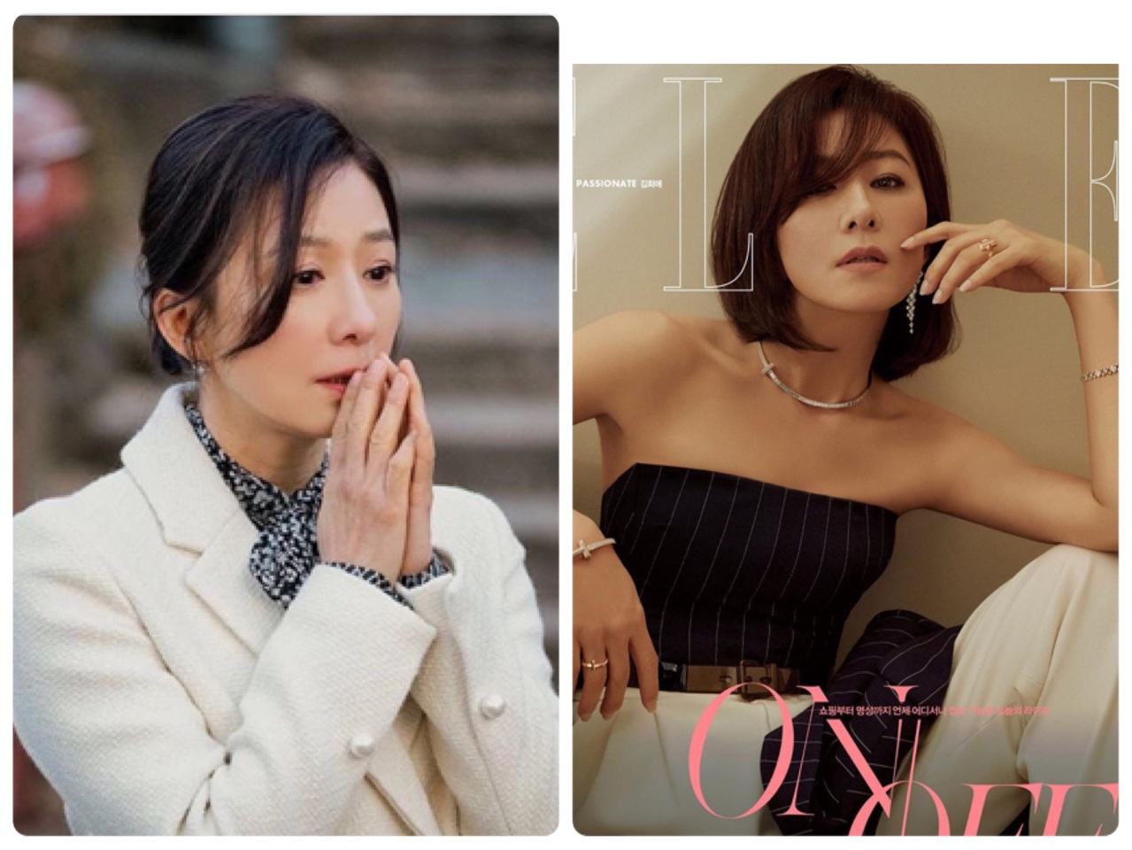 《夫妇的世界》金喜爱外套竟万元有找 露锁骨放送性感女人香