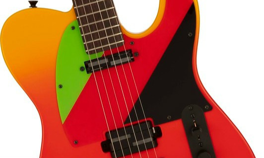 Fender x《新·福音战士剧场版:│▌》明日香电吉他