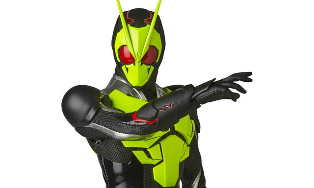 RAH GENESIS《假面骑士01》假面骑士 ZERO-ONE 跃升蝗虫型态