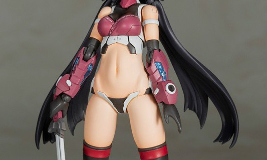 寿屋《Frame Arms Girl 骨装机娘》祸月 组装模型