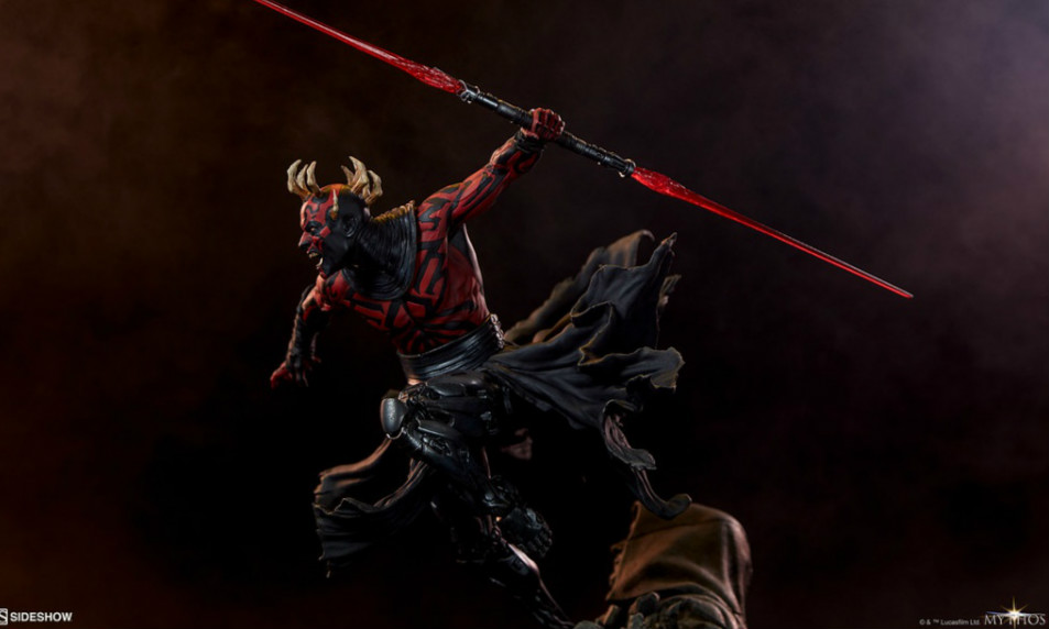 Sideshow Collectibles「达斯·魔 (Darth Maul)」- Mythos 全身雕像