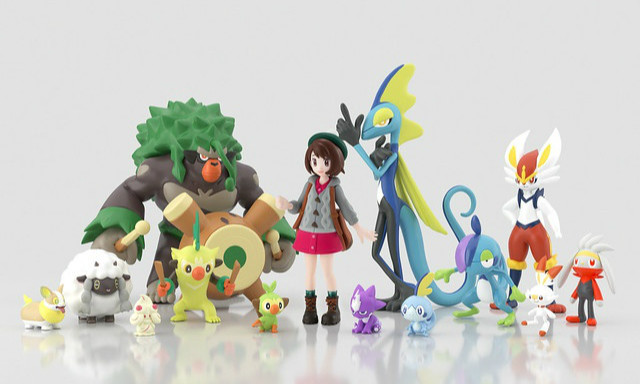 万代 1/20 比例食玩『POKEMON SCALE WORLD 伽勒尔地区篇』