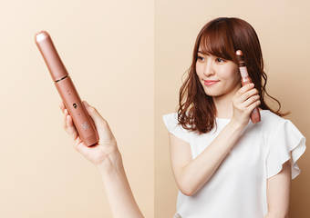 Vidal Sassoon 沙宣 - 2in1美发神器 无线迷你OL包包带着走 日本网友激推#小粉红迷你夹 约会前/健身后/旅行美发补妆必备