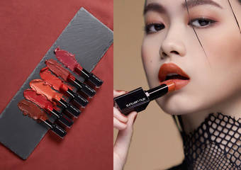 shu uemura 植村秀 - 唇控必收!新出炉的潮流红棕色 让人好想咬一口 质感“烤栗子唇”