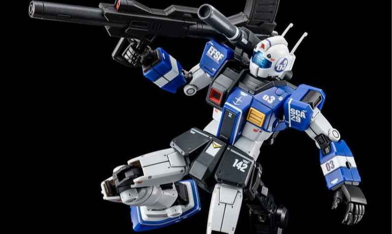 万代 HG 《机动战士高达 THE ORIGIN MSD》RGC-80S 吉姆加农(火箭筒装备)