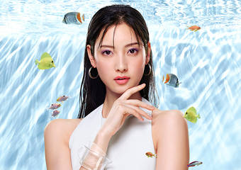 Kanebo 佳丽宝-专柜 - “夏日水族馆”口袋彩妆 水光闪闪、耐汗水、清透显色 Aqua Shine #Mini Collection