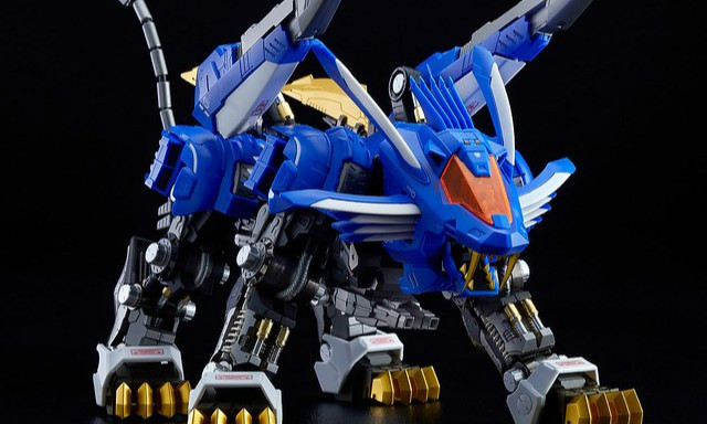 HAGANE WORKS《机兽新世纪 ZOIDS》超重剑长牙狮 1/72比例合金可动模型