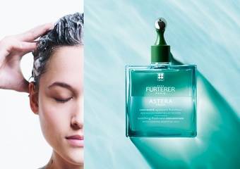 Rene Furterer 荷那法蕊 - 头皮舒缓净化2.0!新一代“ASTERA紫苑草头皮舒缓精油”超激活按摩冰珠新上市