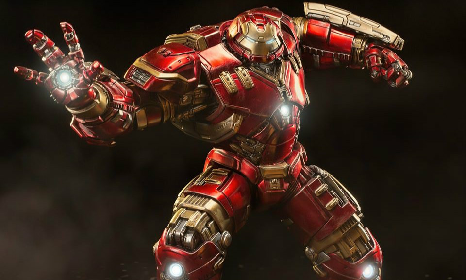 Iron Studios Battle Diorama 反浩克装甲 1/10 比例全身雕像