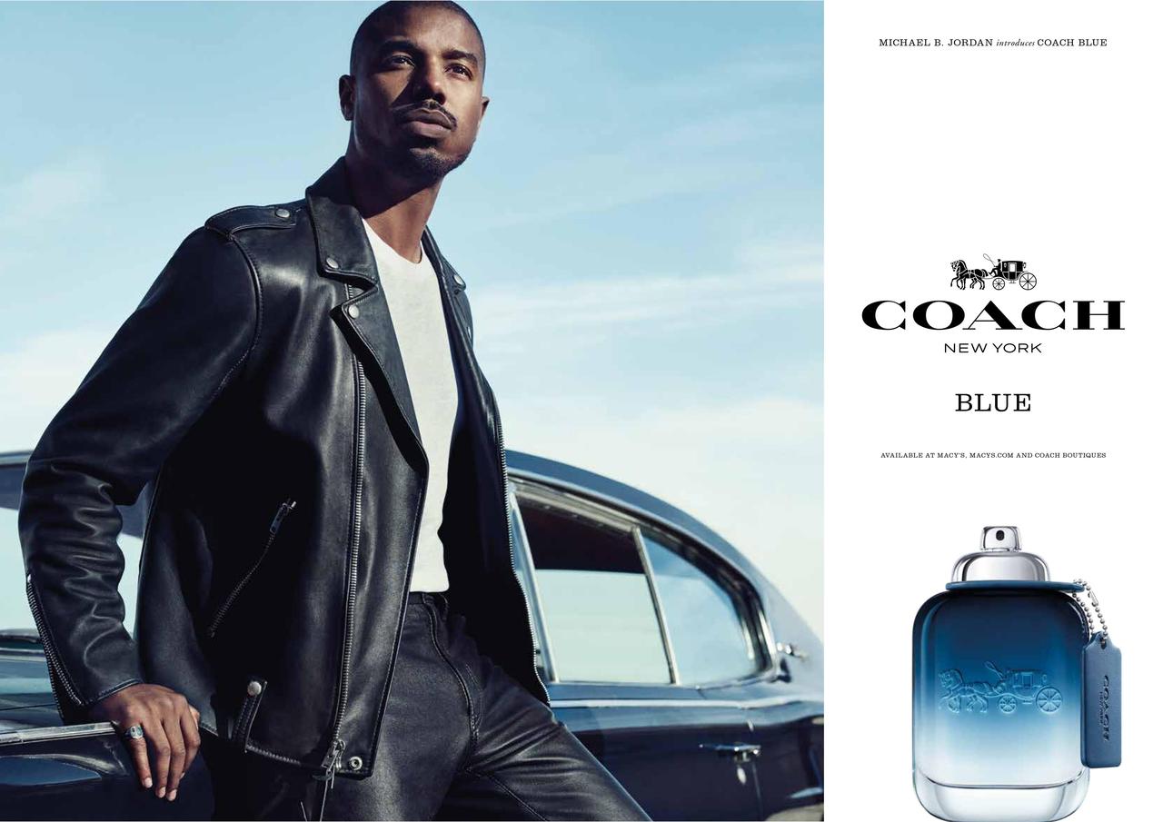 来场美国公路之旅吧!COACH新推BLUE时尚蓝调淡香水