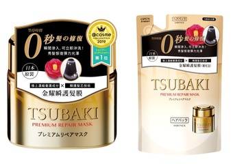 TSUBAKI 思波绮 - 狂销千万小金瓶!冠军0秒发膜,网友零负评,护发完全不用等! 补充包更省荷包