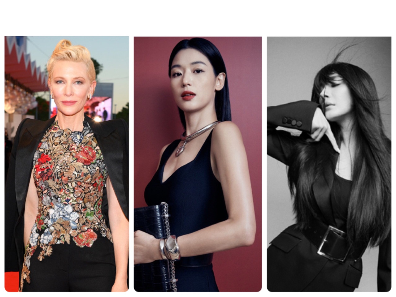 女神爱McQUEEN!全智贤、凯特布兰琪、杨幂和乘风破浪宁静姐都穿它