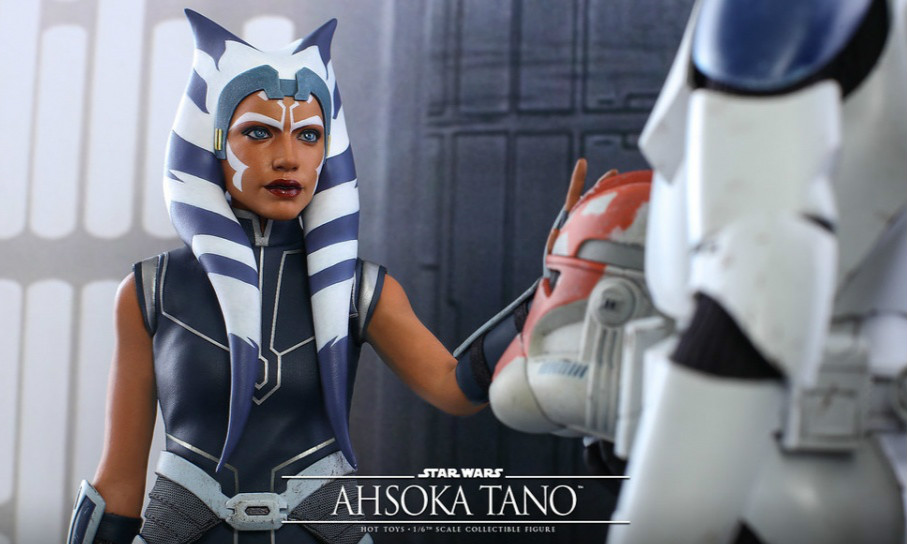 Hot Toys《星球大战:复制人之战》亚苏卡·谭诺 1/6 比例人偶