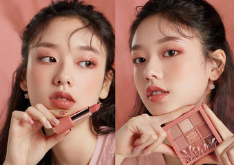 ETUDE HOUSE - 【秋日粉黛乱子草系列】洒落的落日复古玫瑰色,浪漫晕染在你的迷人脸庞