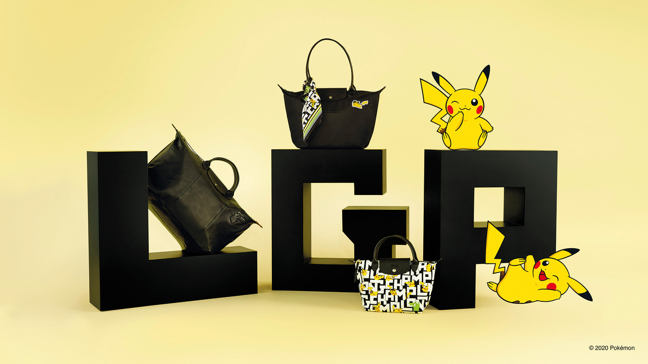 是皮卡丘!LONGCHAMP x Pokémon联名款来放电了