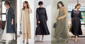 简单好搭的大人系“连身裙穿搭”15选,拥有一件便能搞定一切!