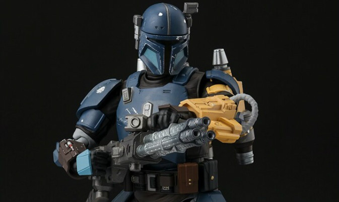万代 S.H.Figuarts《曼达洛人》重装步兵曼达洛人