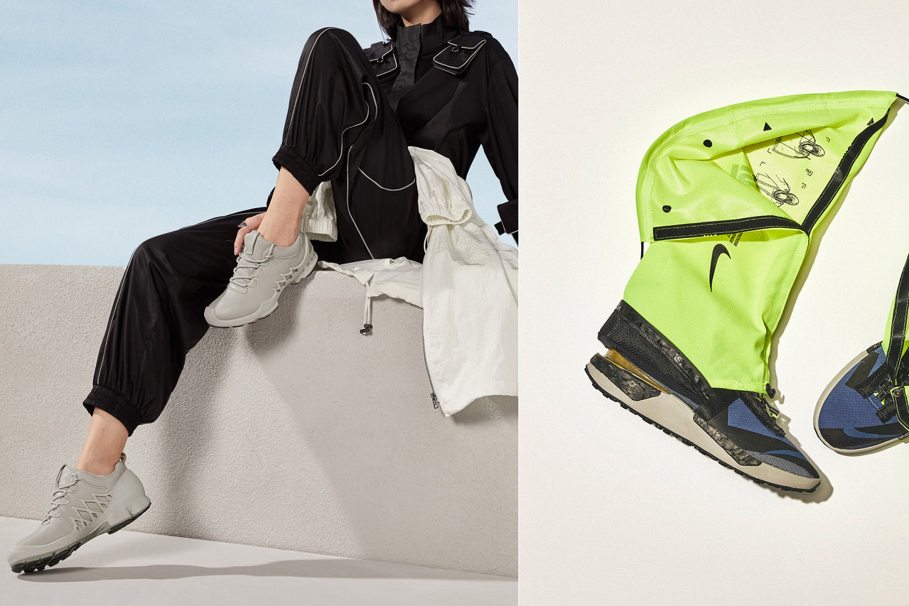 对抗恶劣天气!Nike ISPA新鞋自带“雨衣”防潮、ECCO皮革跑鞋也玩防水