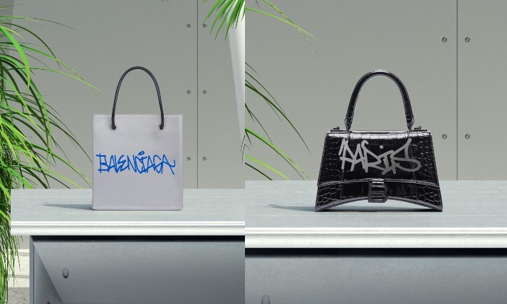 限时打造专属你的包!BALENCIAGA推涂鸦订制服务