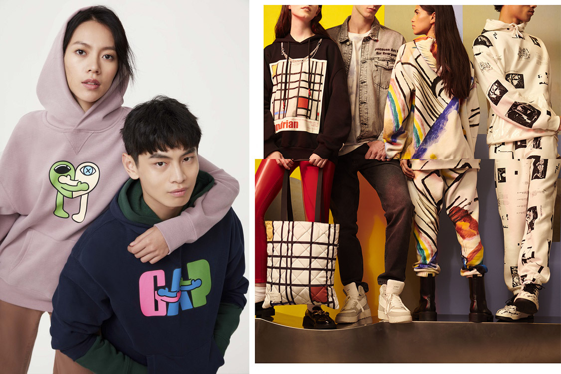 GAP、PULL&BEAR与艺术家和博物馆玩跨界 冬季穿搭不想撞衫?从中挑选就对了!