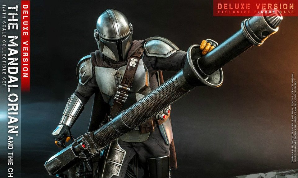 Hot Toys 《曼达洛人》「曼达洛人&孩子」1/4比例人偶套装组 豪华版