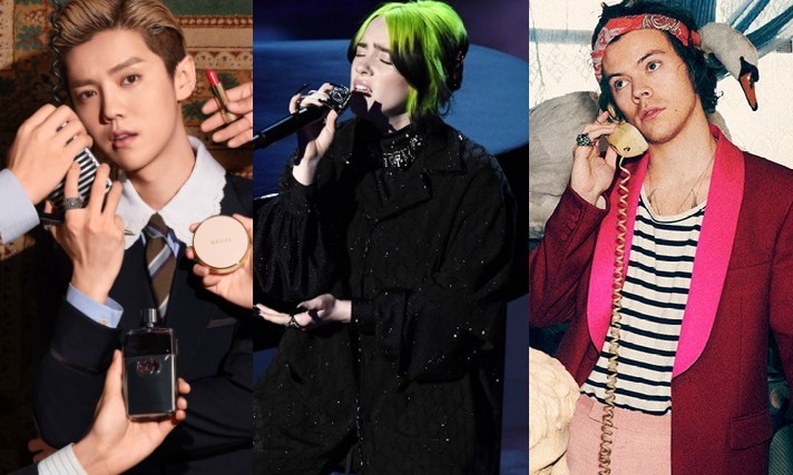 这什么神仙组合?鹿晗、怪奇比莉、Harry Styles出演GUCCI迷你剧集
