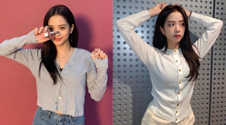 Blackpink Jisoo最爱穿的单品是这个!针织小外套一衣三穿,“恋爱系穿搭”让你从秋季一路穿到冬季!