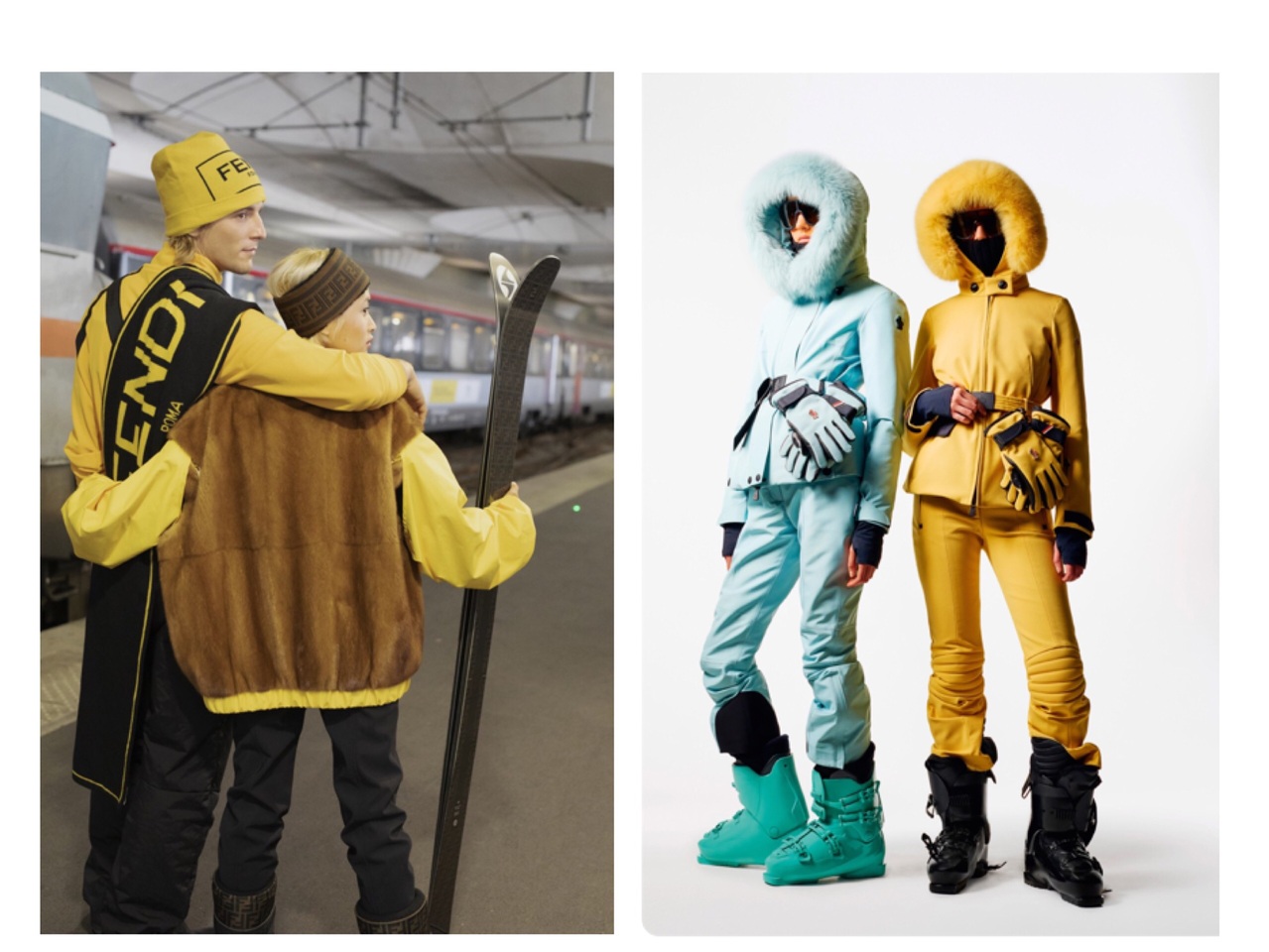 想出国滑雪!FENDI、MONCLER 全新滑雪装备超时髦