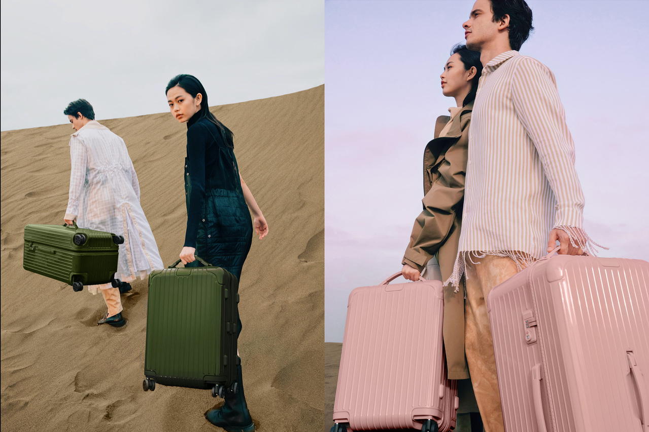 RIMOWA全新专门店正式开幕 梦幻雾粉、墨绿新行李箱都来了!