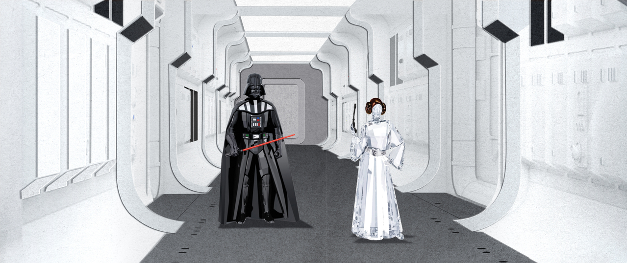 星战迷必收!STAR WARS x SWAROVSKI第二波尤达来了