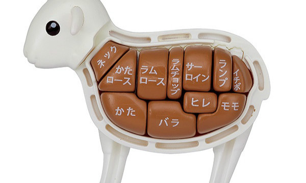 MEGAHOUSE「买一整头!成吉思汗羊肉」解体拼图