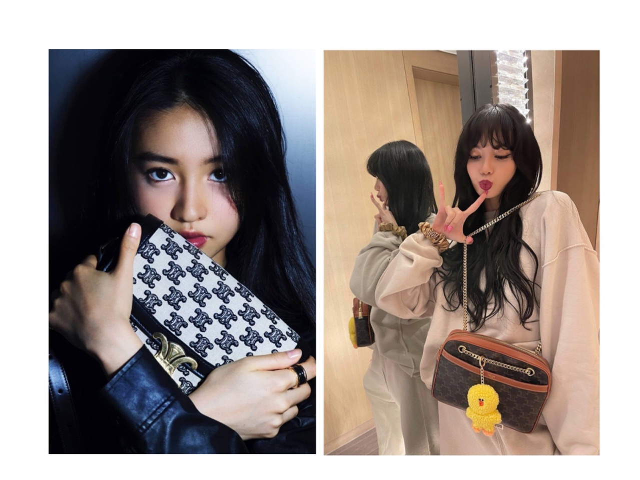 木村心美、BLACKPINK Lisa拎CELINE“女神定番”款 迷你波士顿包也太可爱