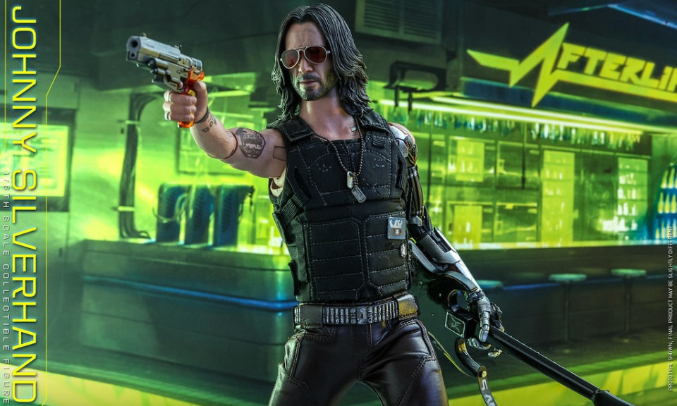 Hot Toys《赛博朋克 2077》 银手强尼 1/6比例收藏级人偶