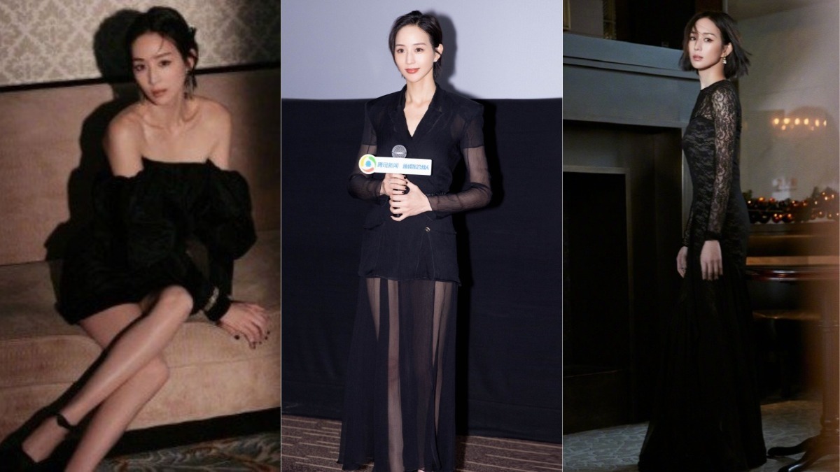 张钧甯美穿CHANEL透视纱裙,修长美腿若隐若现!回顾她露得低调不张狂的暗黑香奈儿穿搭