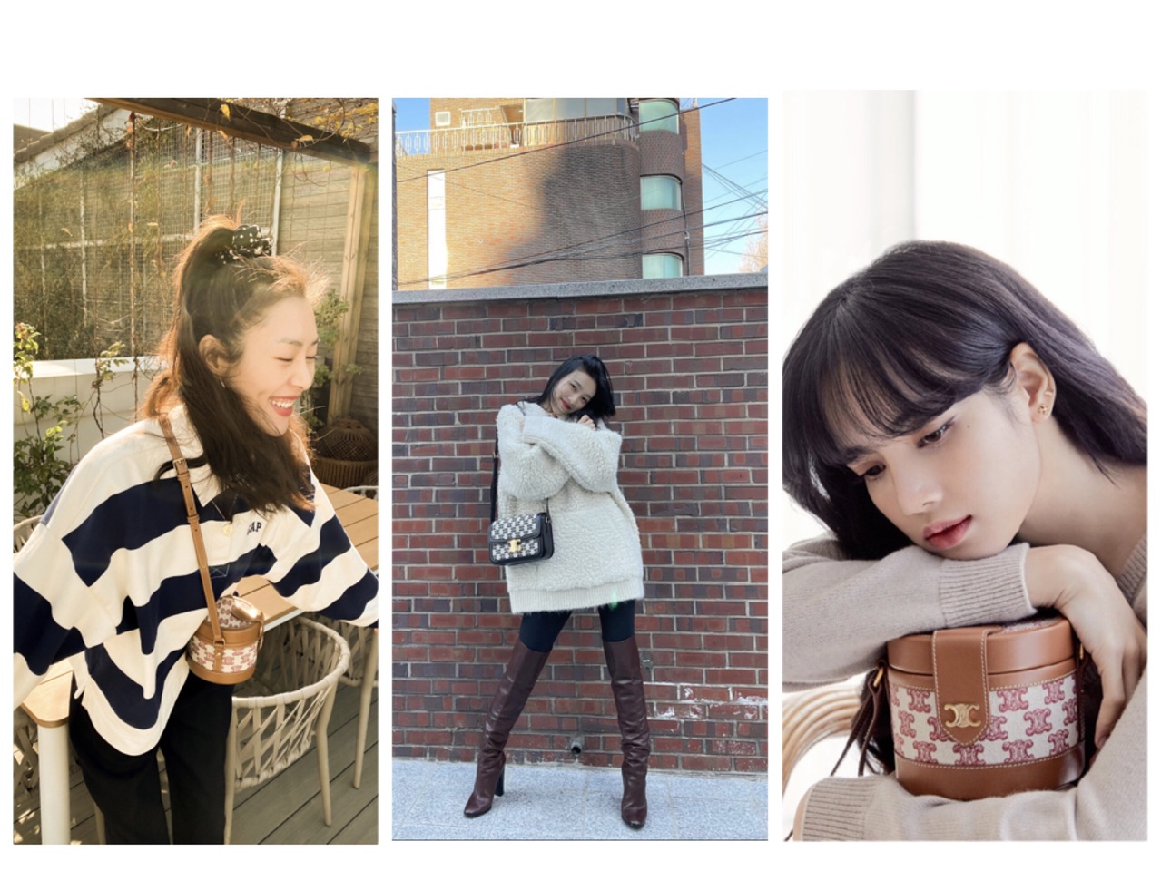 BLACKPINK Lisa诠释CELINE是在拍复古沙龙照?Joy和善美祭出超长腿较靓