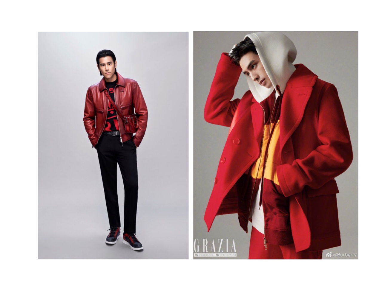 帅气、喜气都包了!彭于晏Berluti、宋威龙BURBERRY难得一见红色系穿搭