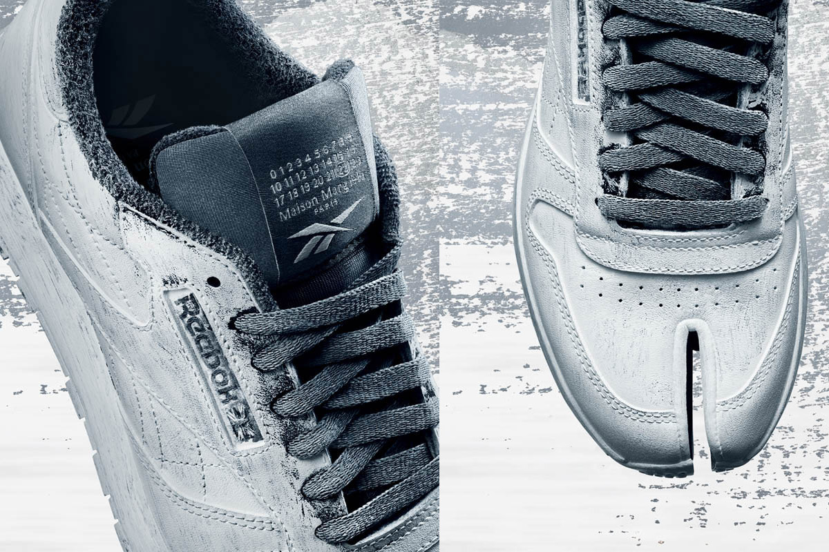 这个日期记起来!开抢Reebok联名Maison Margiela限量Leather Tabi鞋