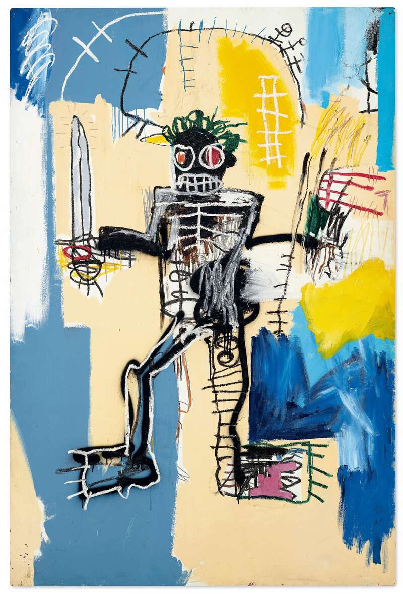 独/上看9亿!亚洲拍卖最高估价西方艺术品 巴斯奇亚“战士”将登佳士得香港春拍