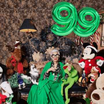 停止在意别人眼光!全球最时尚老婆婆Iris Apfel:你只有一次的人生旅程