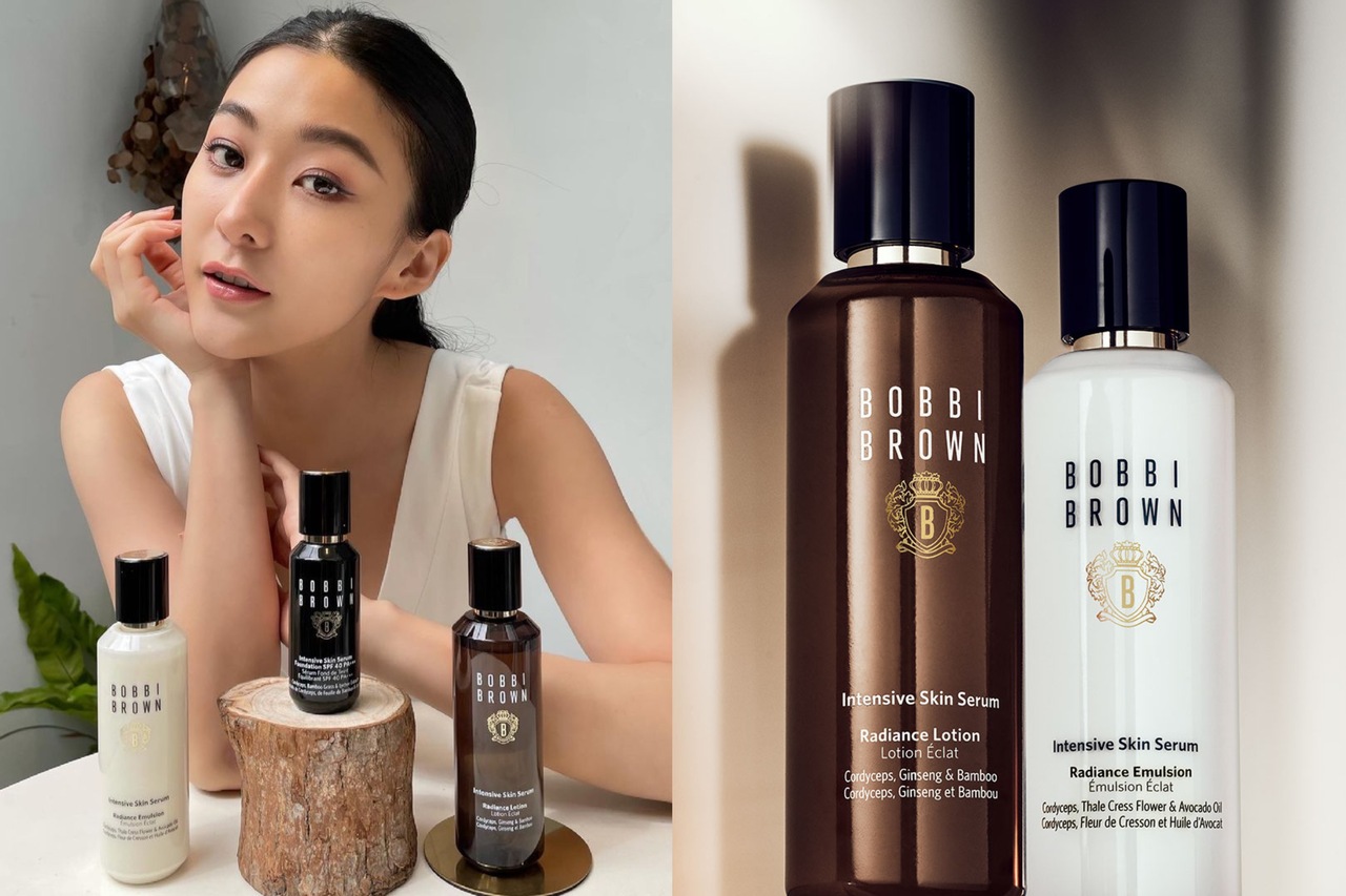 汉方密技让脸发光!Bobbi Brown冬虫夏草亮肤露、精华乳
