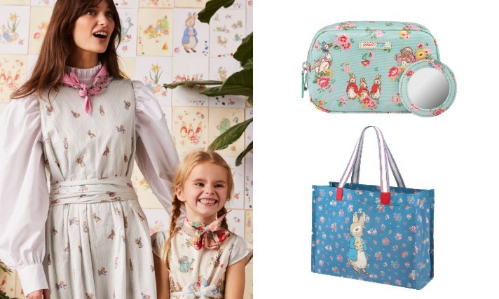 绘本迷尖叫吧!Cath Kidston×彼得兔联名系列即将开卖