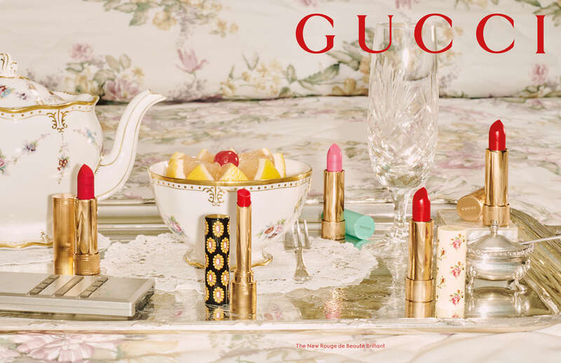 不用先擦护唇膏!Gucci倾色琉光唇膏滋润显色新上市